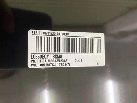 LC550EQY SKM6 1956B 	LG επιτροπής επίδειξης TV LG 4K οθόνη TV 55 ίντσας