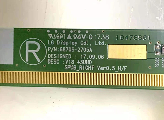 LG 43 $cu οθόνης LC430DGJ-SLA1 12V TV ίντσας πιστοποιημένο για τα όργανα ελέγχου